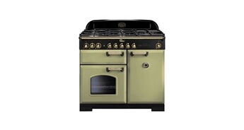 Cuisinière FALCON Classic deluxe 100 laiton CDL100DFOGB EU - vue 2