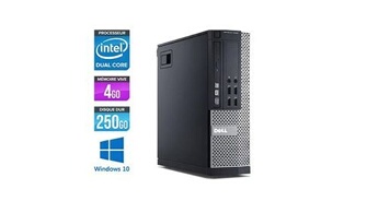 PC De Bureau Dell 790 Sff - Intel G860 - 4Go- 250Go- Windows 10