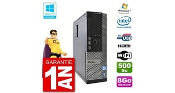 Pc 3010 sff intel g640 ram 8go disque dur 500go graveur dvd wifi w7