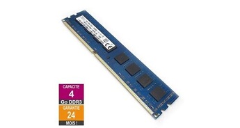 Barrette mémoire 4go ram ddr3 hmt351u6efr8a-pb dimm pc3-12800u 2rx8
