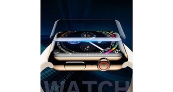 Accessoires bracelet et montre connectée GENERIQUE Protecteur d'écran en verre trempé uv à couverture complète pour apple watch series 4 40mm ws353