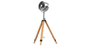 Ventilateur trépied energysilence 1200 woody