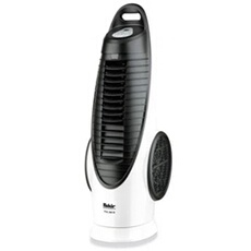 Ventilateur TVL 90 S 90W Télécommande Minuteur Voyants lumineux Blanc Noir