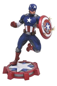 figurine de collection abysse corp figurine - marvel - captain america 23 cm