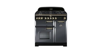 Cuisinière FALCON Classic Deluxe 90 laiton CDL90DFSLBEU - vue 2