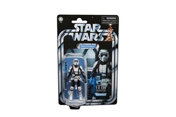 Figurine de collection Hasbro Star Wars The Vintage - F2708 - Collection Gaming Greats - Figurine articulée 10cm - Shock Scout Trooper