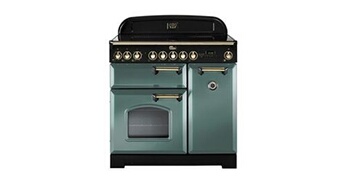 Cuisinière FALCON Classic Deluxe 90 induction Minéral laiton CDL90EIMGB EU - vue 2