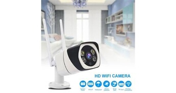 Caméra De Surveillance WiFi Intérieur/extérieur 1080P - Détection Mouvement, Vision Nocturne, Alerte Smartphone - Mini Et Sans Fil