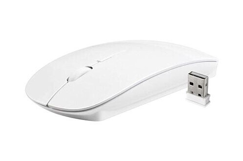 Souris CABLING ® souris sans fil usb 2,4 ghz pour ordinateur tablette  macbook-blanc