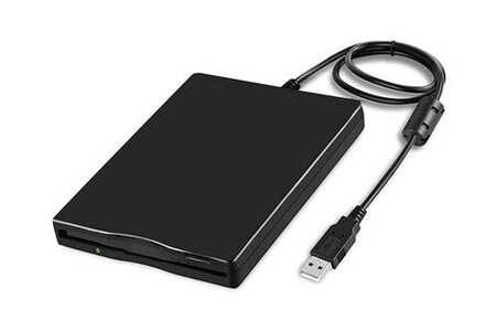 Lecteurs DVD CABLING ®lecteur de disquettes externe noir; floppy 3,5 pouces usb pour disquettes; usb 2. 0; 1. 44 mb; lecteur de disquettes portable et ultra petit; pl
