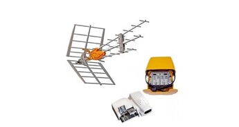 Kit antenne tnt trinappe gain 18db + amplificateur tnt 4 sorties + 6 fiches f OPTEX 3701473603992 Pas Cher Kit antenne tnt trinappe gain 18db + amplificateur tnt 4 sorties + 6 fiches f OPTEX 3701473603992 Pas Cher