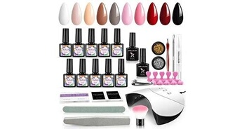 Acheter Shelloloh kit manucure vernis gel semi permanent 10 couleurs nail art machine à ongles 36w uv/led lampe pour ongle base coat top coat nail outils Bon état - 48,70 € Shelloloh kit manucure vernis gel semi permanent 10 couleurs nail art machine à ongles 36w uv/led lampe pour ongle base coat top coat nail outils Bon état - N/A reconditionné disponible sur Darty