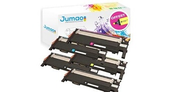 5 toners cartouches type compatibles pour samsung clx 3180 3185 3185n