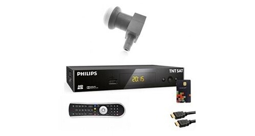 Décodeur satellite TNT HD PHILIPS DSR3031F - FRANSAT Pas Cher Décodeur satellite TNT HD PHILIPS DSR3031F - FRANSAT Pas Cher