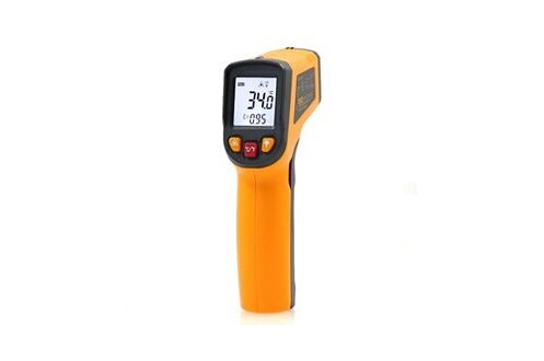 Thermomètre infrarouge numérique température -pistolet ir sans contact  -point laser