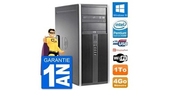 Pc tour 8200 intel g630 ram 4go disque dur 1to windows 10 wifi