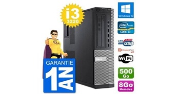 Pc 7010 dt intel core i3-3220 ram 8go disque dur 500go windows 10 wifi