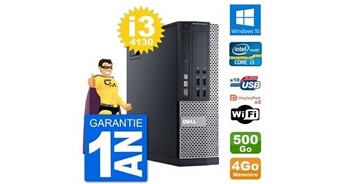 Pc 9020 sff intel core i3-4130 ram 4go disque dur 500go windows 10 wifi