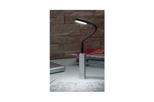 Lampe d'ambiance Vshop ®mini lampe de lecture led usb lampes liseuse lampe  de voyage portable flexible (noir)