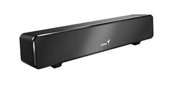 Enceinte PC Genius barre de son usb 6w jack 3. 5 alimentation rms