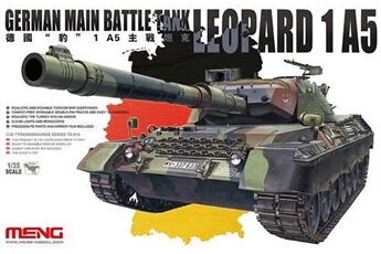 figurine de collection meng german main battle tank leopard 1 a5 - 1:35e --model