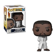 Figurine Pop! Marvel - Black Panther: T'Challa Robe blanche 31287