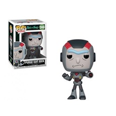 Figurine Pop Animation Rick et Morty 566 Purge suit Rick