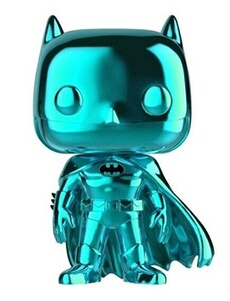 Figurine Funko! N°144 - Batman - Batman Chrome Sdcc 2019