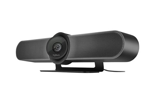 Webcam Logitech Caméra pour conférence MeetUp sans fil - Bluetooth  panoramique / inclinaison couleur 3840 x 2160