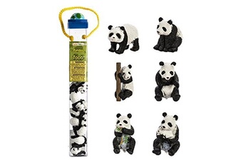 figurine de collection safari ltd pandas toob 9 pièces