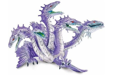 Figurine de collection Safari Ltd Safari figure Hydra boys 20 x 18 cm violet/argent/vert
