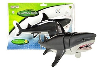 figurine de collection safari ltd jaw snapping grand requin blanc