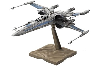 Figurine de collection Bandai hobby Star Wars X-wing Fighter Resistance Spec 1/72 Scale Plastic Model