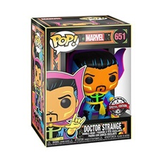Figurine Pop Marvel Black Light Doctor Strange Avant-première Fnac