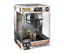Figurine Pop Star Wars The Mandalorian With The Child 25 cm