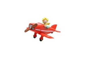 le petit prince - figurine le petit prince dans son avion 7 cm