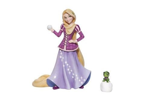 Figurine de collection Disney Showcase Tangled Rapunzel avec Pascal  vacances Figurine