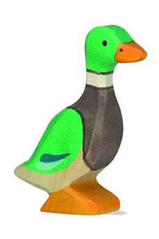 figurine de collection holztiger parquet hommes duck