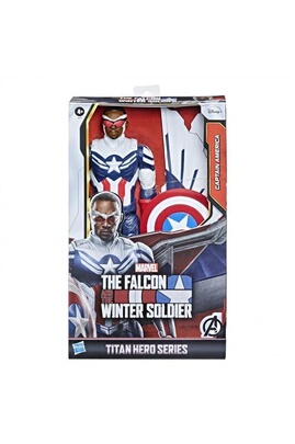 Figurine de collection Avengers Figurine Titan Hero Captain America 30 cm