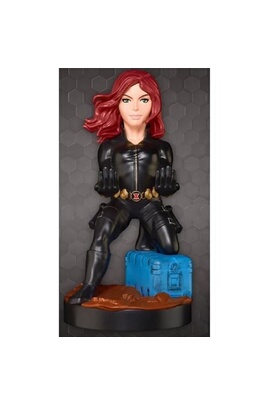 Figurine de collection Exquisite Gaming Figurine Black Widow - Support  & Chargeur pour Manette et Smartphone 