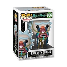 Figurine Pop Animation Rick and Morty Rick with Glorzo