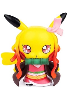 figurine pokemon pikachu cosplay modèle 10cm - (kamado nezuko)
