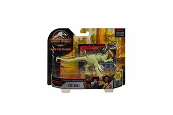 jurassic world pack attaque - hbx29 - figurine / personnage articulée 12cm - dinosaure coelurus