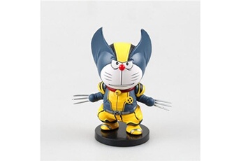 Figurine de collection GENERIQUE Figurine Doraemon cosplay X-Men Origins: Wolverine en PVC 7-9cm