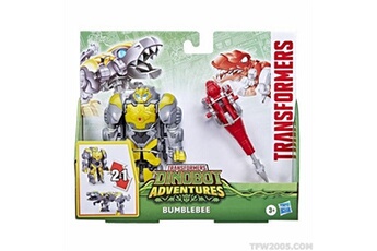 Transformers Dinobot Adventures - F3111 - Figurine + dinobots - Bumblebee - 13cm