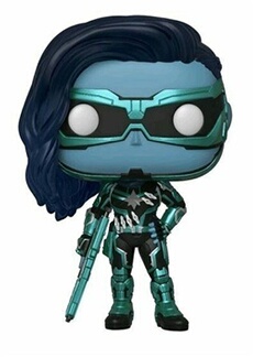Figurine Pop! N°487 - Captain Marvel - Minn-erva Sdcc 2019