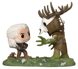 Figurine Pop! N°555 - The Witcher - Geralt Vs Leshen