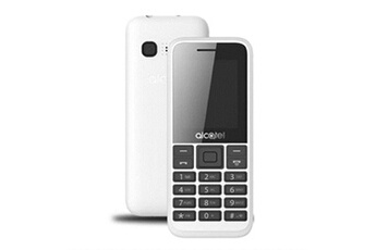 Alcatel-Lucent Telephone Portable Basique Alcatel 1068D 1.8 0.4Go Sans Fil ThreadX Blanc
