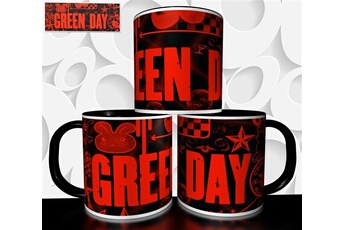 tasse et mugs generique mug tasse à café - groupe rock green day réf 1418