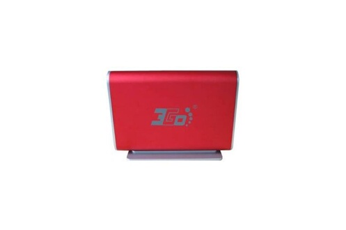 Disque dur externe 3GO Disque Dur Externe HDD35R 128Go HDD 3.5 USB 2.0  Rouge